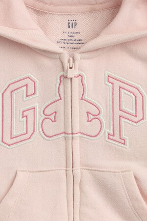 Baby VintageSoft Terry Gap Logo Zip Hoodie