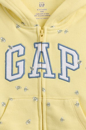 Baby VintageSoft Terry Gap Logo Zip Hoodie