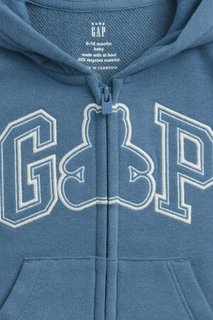 Baby VintageSoft Terry Gap Logo Zip Hoodie