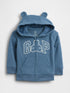 Baby VintageSoft Terry Gap Logo Zip Hoodie - BAINBRIDGE BLUE / 12-18M
