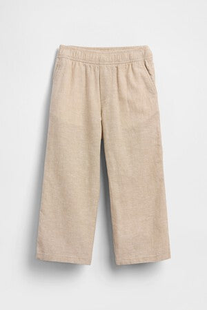 Baby &amp; Toddler Linen-Cotton Pull-On Pants