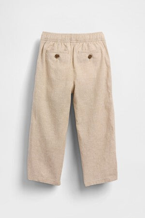 Baby &amp; Toddler Linen-Cotton Pull-On Pants