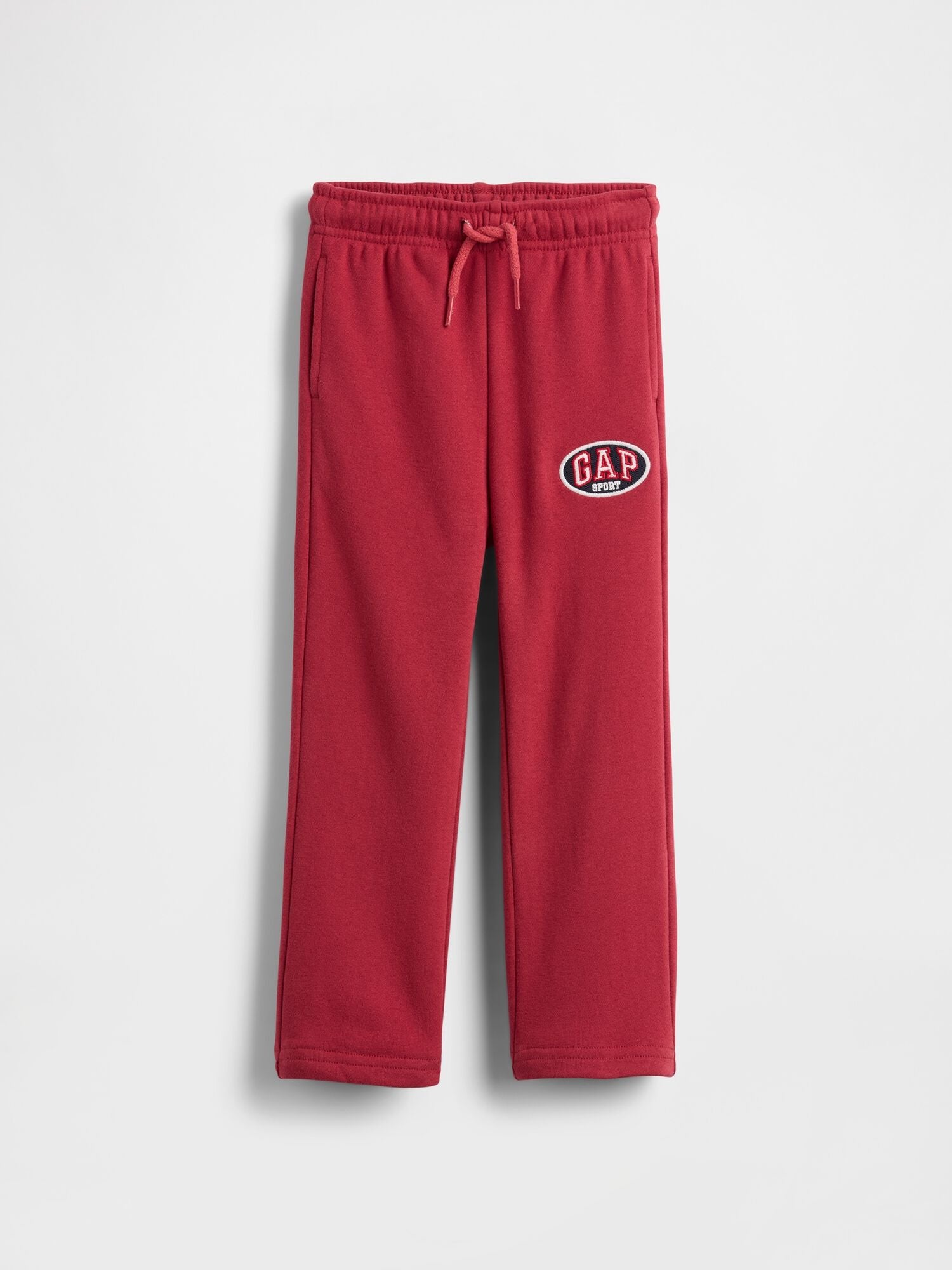 Baby &amp; Toddler VintageSoft Terry Sport Logo Sweatpants - BARN RED / 12-18M