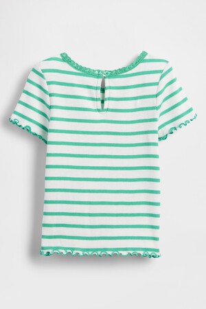 Baby &amp; Toddler Embroidered Logo Rib T-Shirt