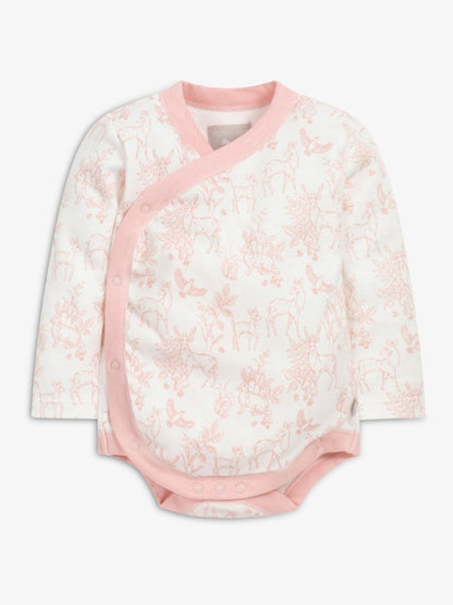 The Little Tailor Pink Welcome Little Baby 100% Cotton Gift Set 4 Piece
