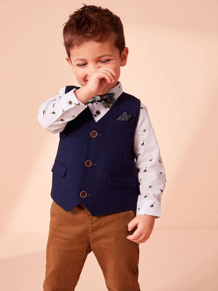 Ginger Tan Stretch Chino Trousers (3mths-7yrs) - Ginger Tan Stretch Chino / 12-18 Months (80-86cm)