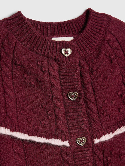 River Island Red Cape Cardigan &amp; Trousers Set