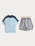 3 Pack Cotton Rich Short Pyjama Set (6-16 Years)