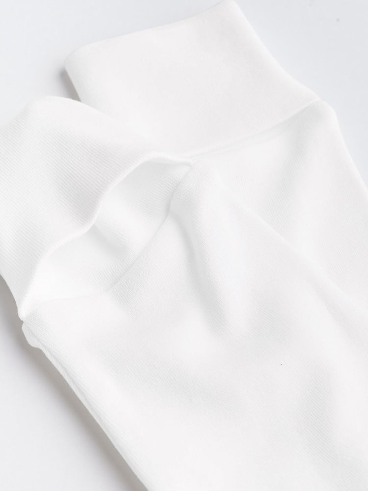White 5 Pack 100% Cotton Baby Sleepsuits (0-18mths)