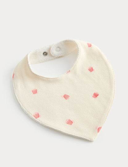 2 Piece Cotton Cinema Sleepsuit with Bib (7lbs-2 Yrs)