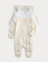 3 Pack Cotton Rich Sleepsuits (6&