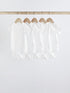 White Essential 5 Pack Short Sleeve Bodysuits