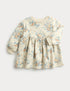 Cotton Rich Floral Sweat Dress (0-3 Yrs)