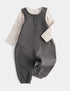 2 Piece Cotton Rich Jersey Bear Dungarees (0 Mths-3 Yrs)