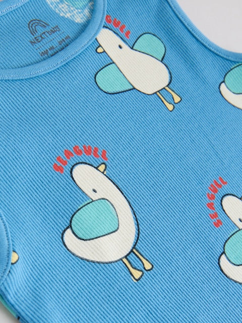 Multi Vest Baby Bodysuits 5 Pack