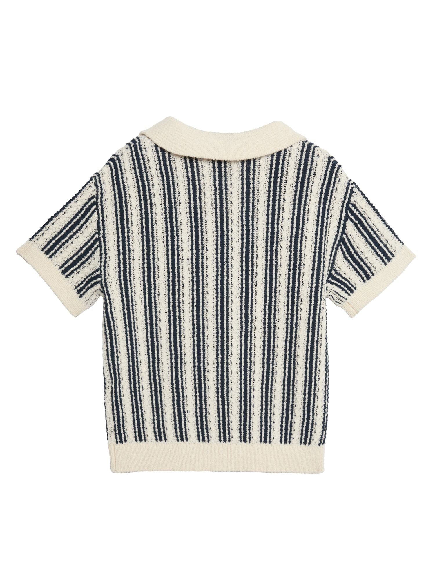 Cotton Rich Striped Knitted Top (2-10 Yrs)