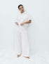 Pure Cotton Broderie Pyjama Bottoms