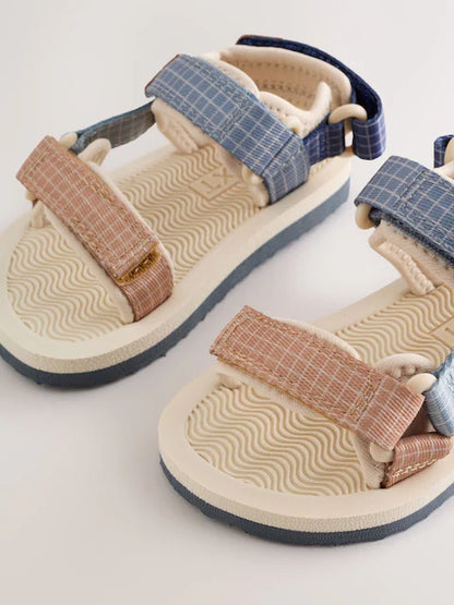 Neutral Wide Fit (G) Touch Fastening Trekker Walking Sandals
