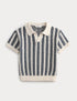 Cotton Rich Striped Knitted Top (2-10 Yrs) - NAVY MIX / 2-3 Years