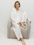 Premium Satin Geometric Revere Pyjama Set