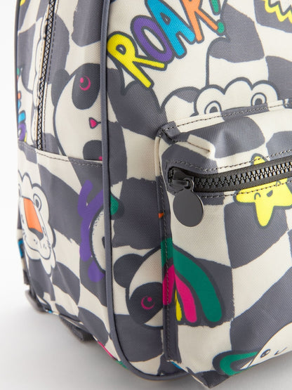Check Fun Faces Backpack - Size One