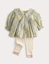 2 Piece Strawberry Top and Leggings Outfit (0-3 Yrs) - GREEN MIX / 18-24 Months