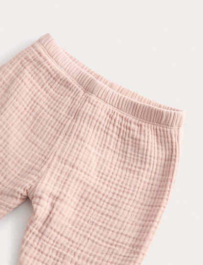 2pc Pure Cotton Wrap Outfit (7lbs-2 Yrs)