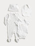 4pc Cotton Rich Born in 2026 Slogan Starter Set (0-6 Mths) - WHITE / 3-6 Months