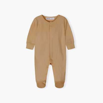 Minoti 5-Piece Long Sleeves Solid Bodysuits Set