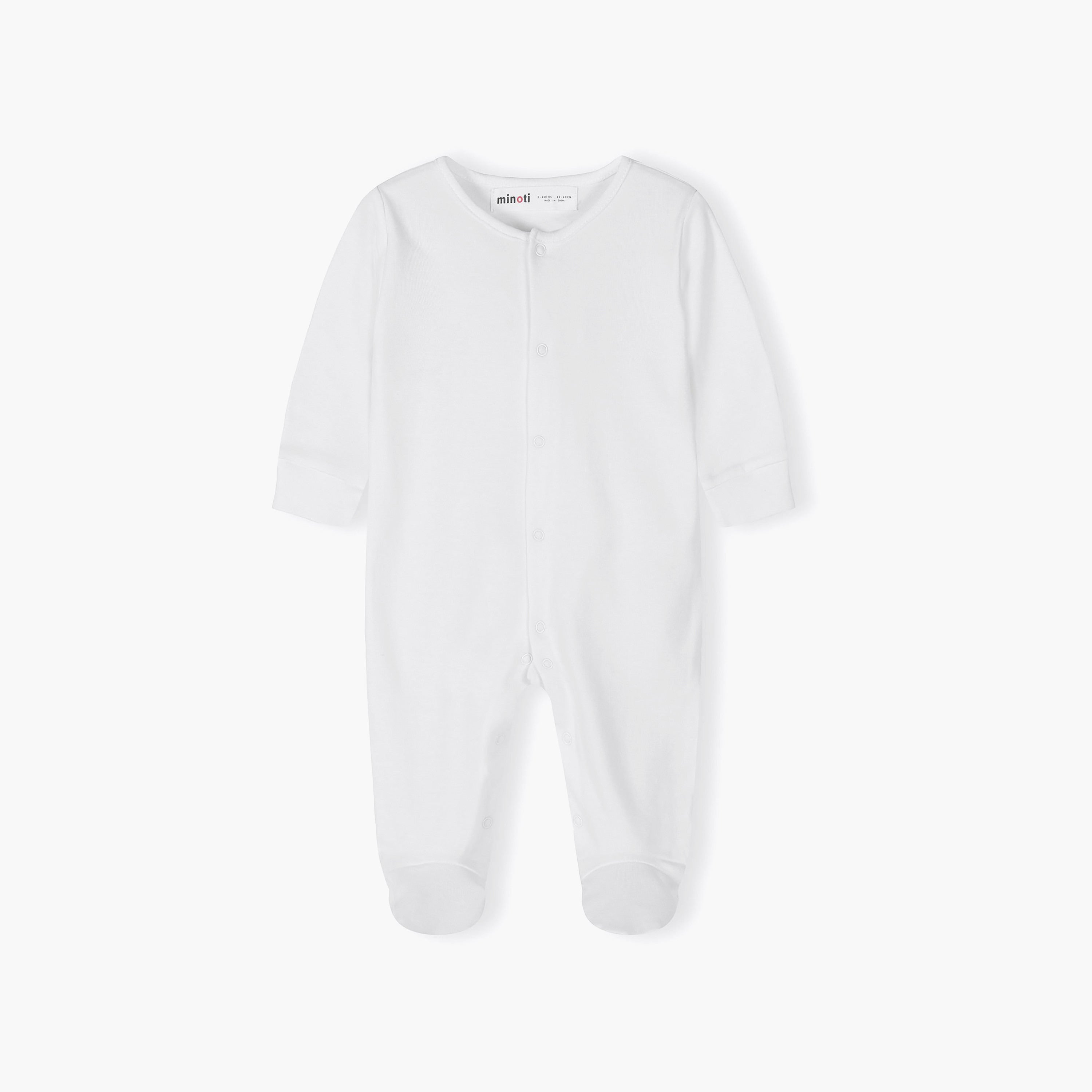 Minoti 5-Piece Long Sleeves Solid Bodysuits Set