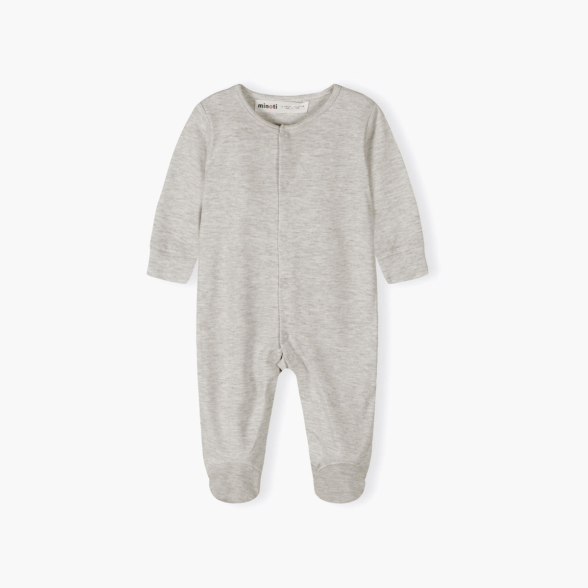 Minoti 5-Piece Long Sleeves Solid Bodysuits Set
