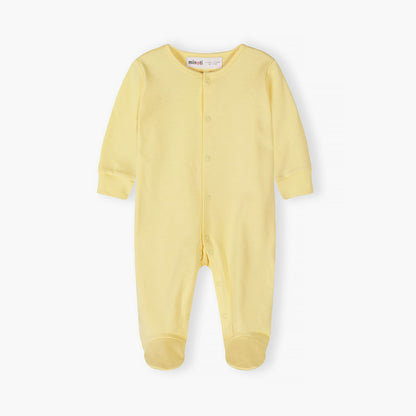 Minoti 5-Piece Long Sleeves Solid Bodysuits Set
