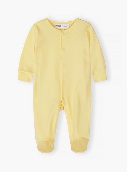 Minoti 5-Piece Long Sleeves Solid Bodysuits Set-baby-boys-clothing-nightwear-sleepsuits-image-3