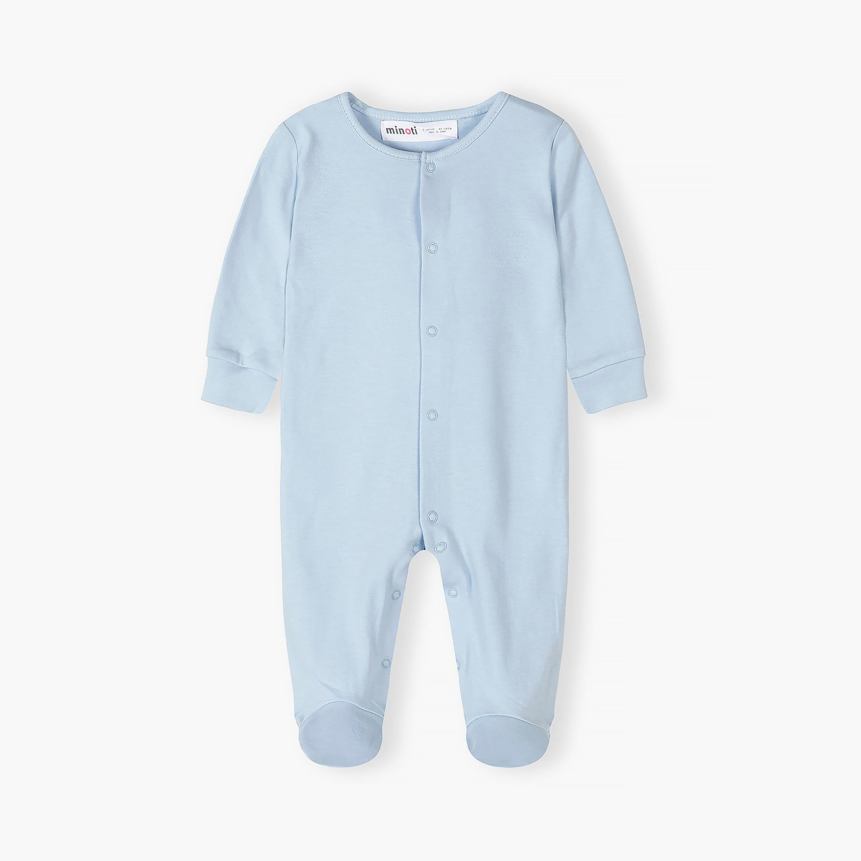 Minoti 5-Piece Long Sleeves Solid Bodysuits Set
