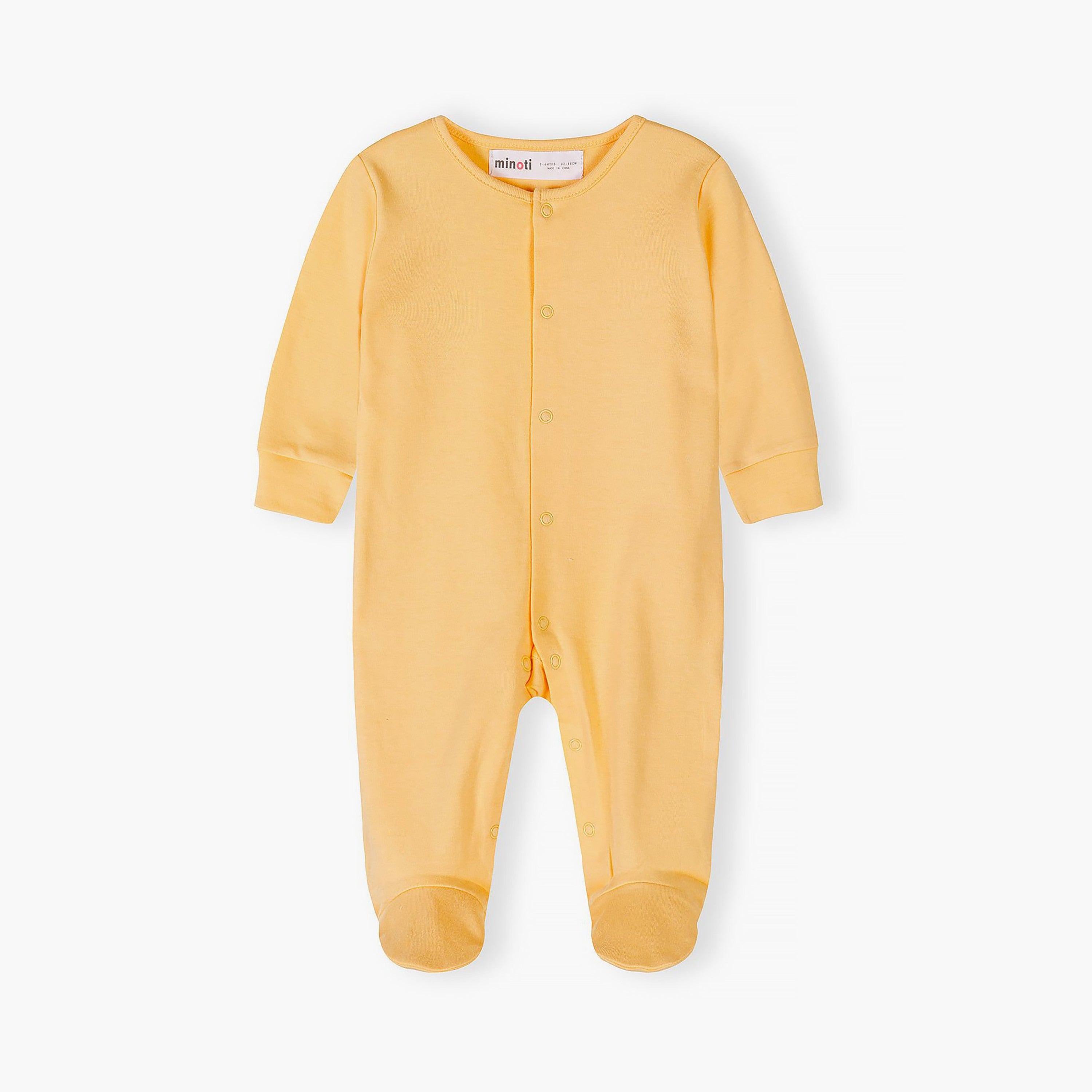 Minoti 5-Piece Long Sleeves Solid Bodysuits Set