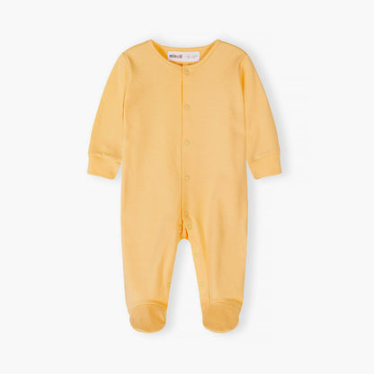 Minoti 5-Piece Long Sleeves Solid Bodysuits Set