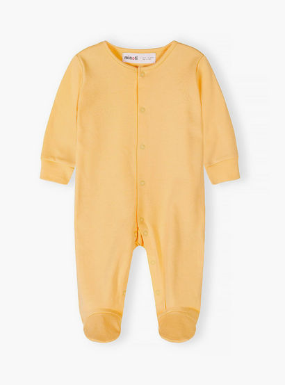Minoti 5-Piece Long Sleeves Solid Bodysuits Set-baby-boys-clothing-nightwear-sleepsuits-image-5