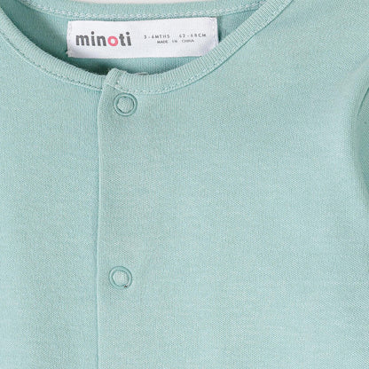 Minoti 5-Piece Long Sleeves Solid Bodysuits Set