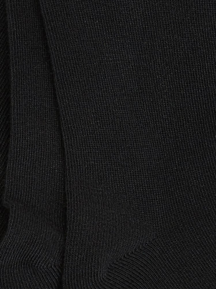 Black Cotton Rich School Tights - Size Up To 6 Months (50 - 68cm)