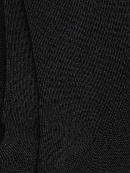 Black Cotton Rich School Tights - Size Up To 6 Months (50 - 68cm)