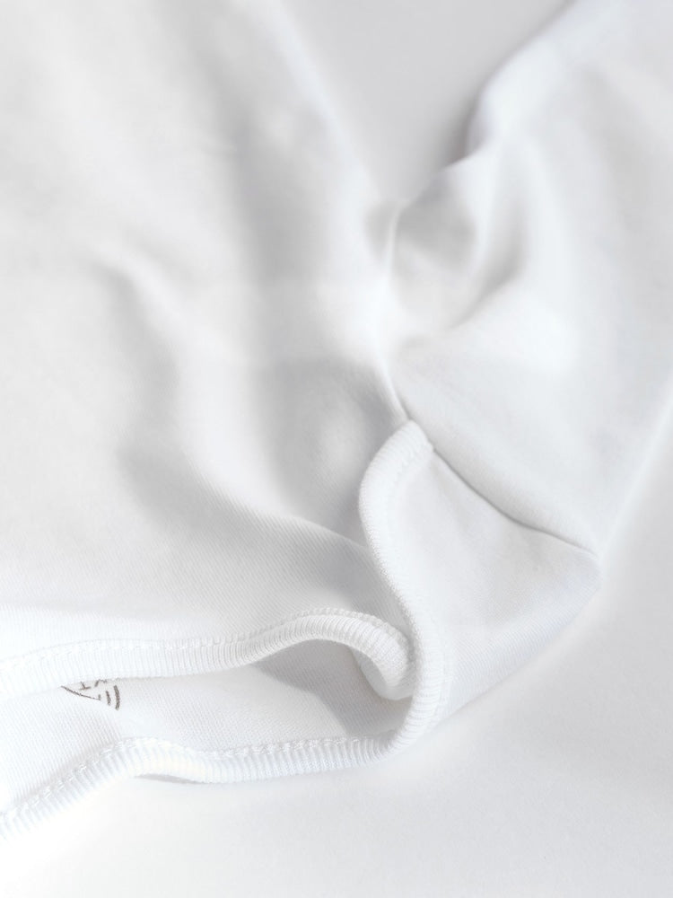 White 10 Pack Essential Baby Long Sleeve Bodysuits