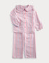 Kids Pink Striped Revere Pyjamas