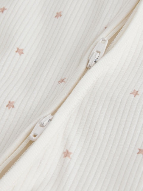 Cream Baby Sleepsuit and Hat Set (0-9mths)