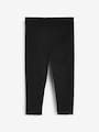 Black Lace Trim Leggings (3mths-7yrs) - Size 3-6 Months (62-68cm)