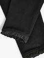 Black Lace Trim Leggings (3mths-7yrs) - Size 3-6 Months (62-68cm)