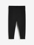 Black Lace Trim Leggings (3mths-7yrs) - Size 3-6 Months (62-68cm) - Option 1