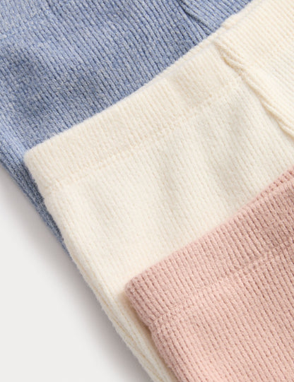 3 Pack Waffle Kickflare Leggings (0-3 Yrs)