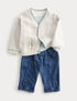 3pc Peter Rabbit™ Outfit (0-3 Yrs) - OATMEAL MIX / 18-24 Months