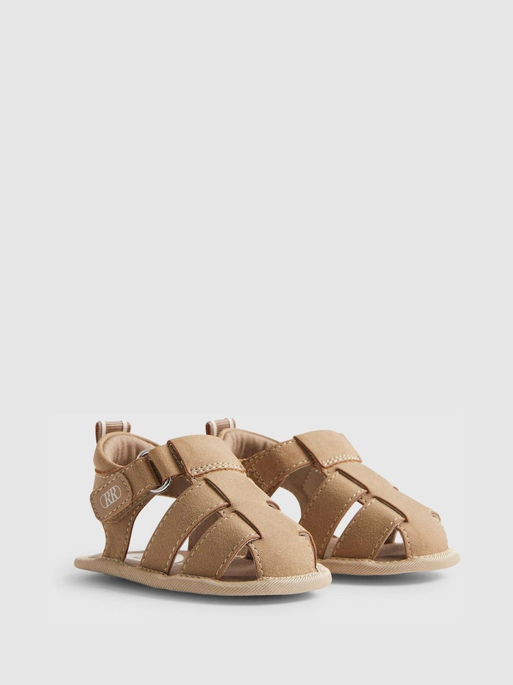 River Island Natural Fisherman Sandals