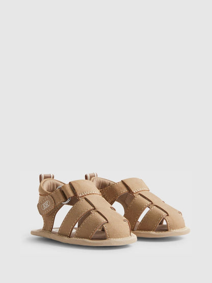 River Island Natural Fisherman Sandals